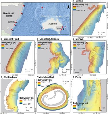 Classification of seabed landforms on continental and island shelves